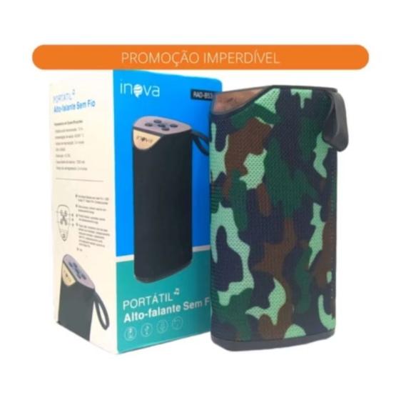 Imagem de Caixa desom bluetooth portatil com alça 