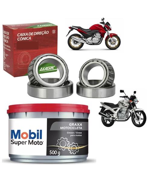 Imagem de Caixa Direção Conica Wgk Graxa Mobil Cbx Twister Cb 300 500