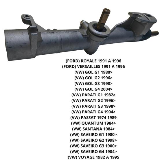 Imagem de Caixa Direcao Mecanica Gol Saveiro Parati Santana Versailles