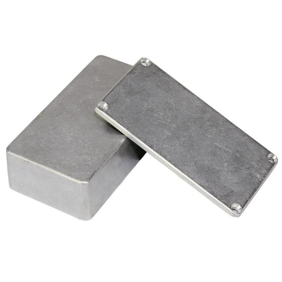 Imagem de Caixa Em Alumínio Para Montagem De Pedal Diy Arduino