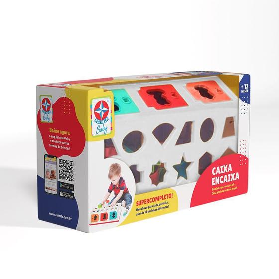 Caixa Encaixa Estrela - Coordenação Motora - Magazine Luiza