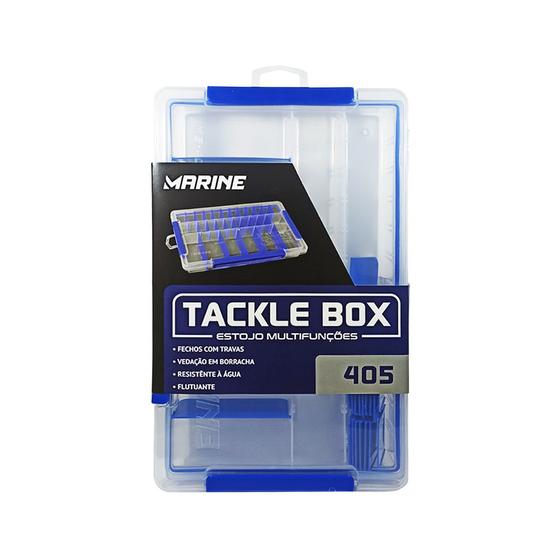Imagem de Caixa Estojo Marine Sports Tackle Box MS 405 Para Isca Artificial 28 Divisórias