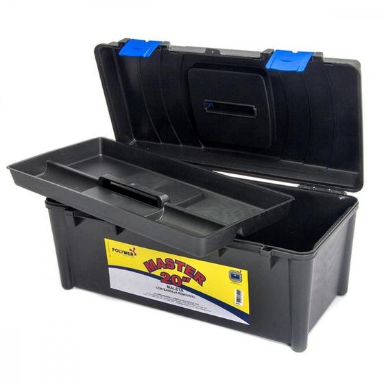 Imagem de Caixa Ferramenta Polymer 20'' Com 1Bandeja 4030X