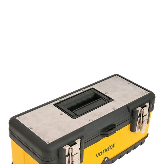 Caixa Ferramenta Vonder MetálicaPlástica CMV 0380 Menor preço em Caixa Ferramenta Vonder MetálicaPlástica CMV 0380