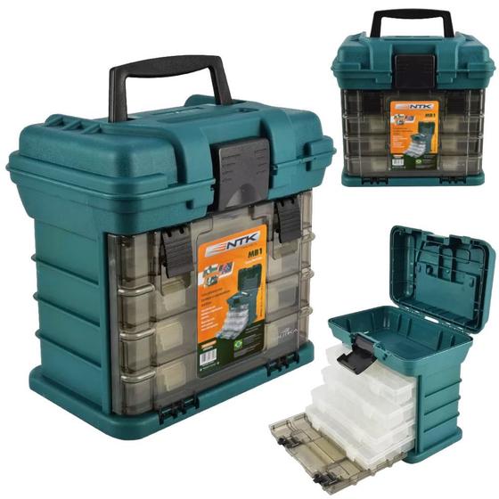 Caixa Ferramentas Ou Pesca Maleta Organizadora Multibox Mb1 Nautika Menor preço em Caixa Ferramentas Ou Pesca Maleta Organizadora Multibox Mb1 Nautika
