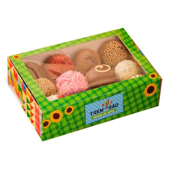Imagem de Caixa Gaveta Com Visor 12 Doces Trembão C/10Un