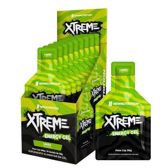 Imagem de Caixa Gel Xtreme Sache 30g Limao - 10un