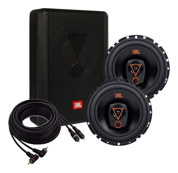 Caixa JBL Ativa Amplificada SW8A-MS 200w + 2 Alto Falantes 5 Multisystem 5TRMS80 160w + RCA Menor preço em Caixa JBL Ativa Amplificada SW8A-MS 200w + 2 Alto Falantes 5 Multisystem 5TRMS80 160w + RCA