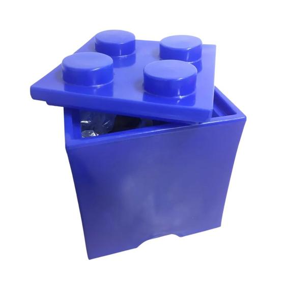 Imagem de Caixa Lego Baú Organizador Brinquedos PEQUENO