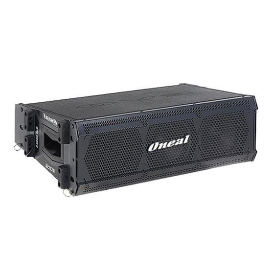 Caixa Line Array Oneal OLA-2026D-PT Ativa Menor preço em Caixa Line Array Oneal OLA-2026D-PT Ativa