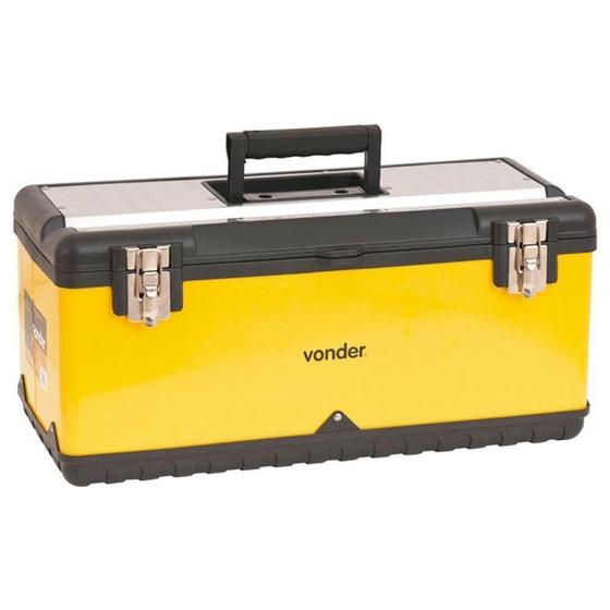 Caixa Maleta Metalica Para Guardar Ferramentas 0380 Vonder Menor preço em Caixa Maleta Metalica Para Guardar Ferramentas 0380 Vonder