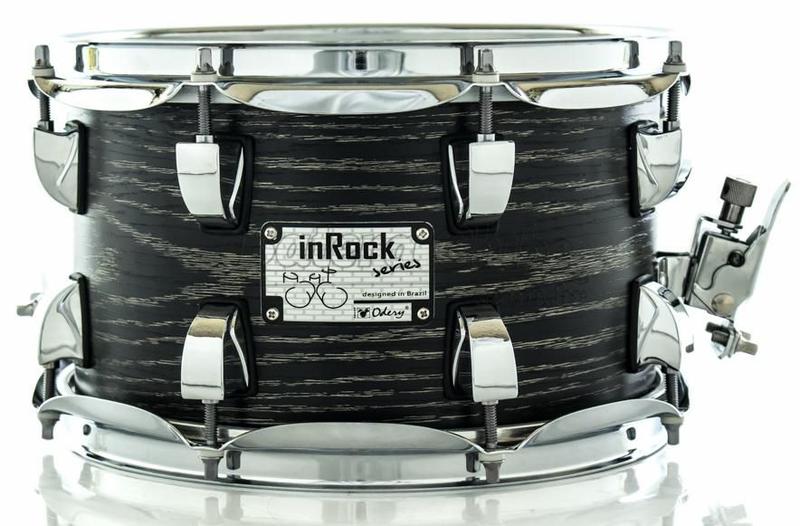 Caixa Odery inRock Black Ash 10x6 Revestimento Especial Amadeirado e Casco em Basswood Odery