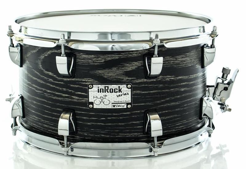 Caixa Odery inRock Black Ash 13x7 Revestimento Especial Amadeirado e Casco em Basswood Odery