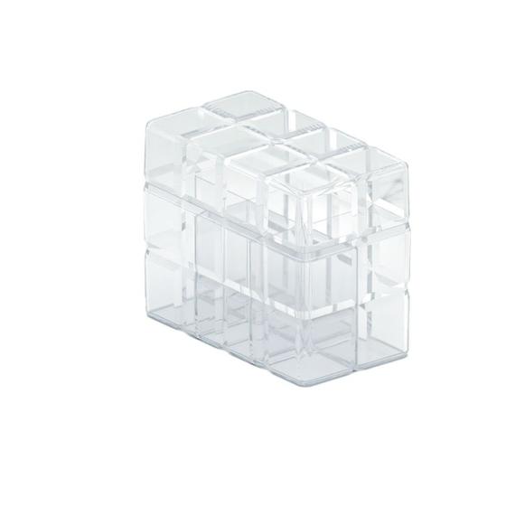 Imagem de Caixa Organizadora Com 6 Divisórias Bisote 18x10x10CM
