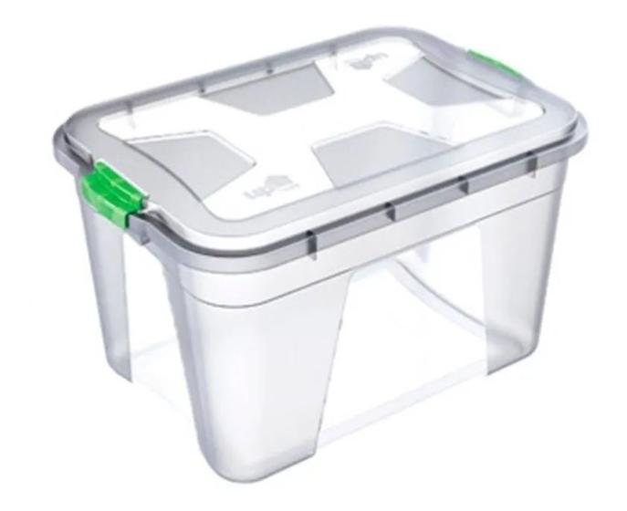 Caixa organizadora de 56 litros transparente uninjet - 0364 utilidade plastico é boa?