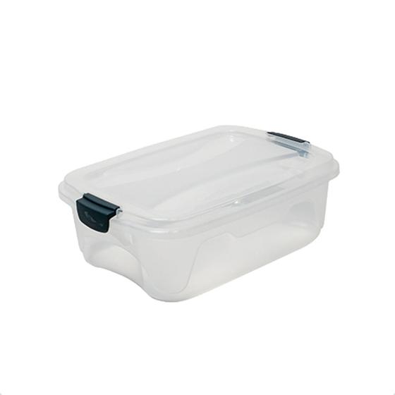 Imagem de Caixa Organizadora Multiuso Com Trava Transparente 20 Litros