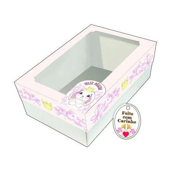 Imagem de Caixa Ovo de Colher Coroa Ref. 906 com 2 un. Erika Melkot Rizzo Confeitaria