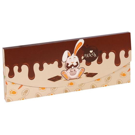 Caixa para Barra de Chocolate Pegadinhas 90g - 5 Unidades - Decora doces -  Lembrancinhas - Magazine Luiza