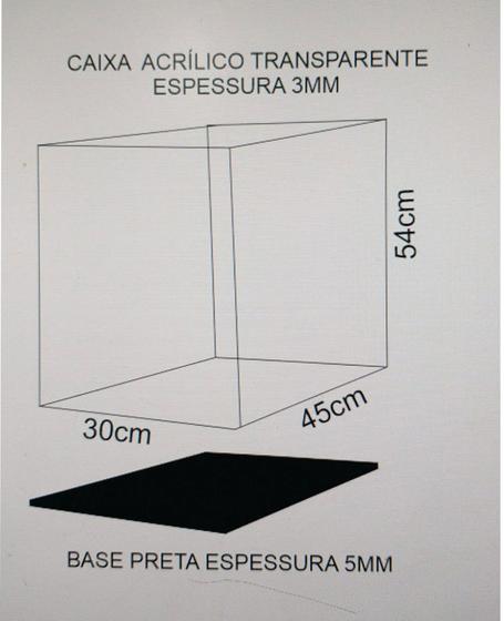Imagem de Caixa para boneca em acrilico cristal