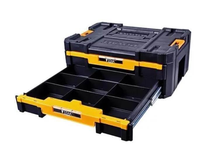 Imagem de Caixa Para Ferramentas Com 2 Gavetas Tstak Dwst17804 Dewalt