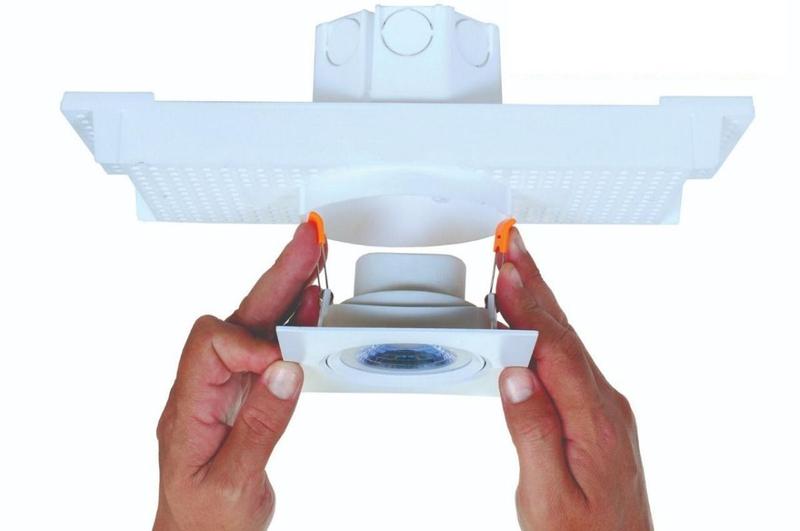 Caixa Passagem Para Embutir Spot Led Na Laje Plafon 7w Par20 Menor preço em Caixa Passagem Para Embutir Spot Led Na Laje Plafon 7w Par20