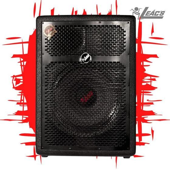 Imagem de Caixa Passiva Leacs FIT 320 2 Vias Preta