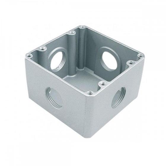 Imagem de Caixa Piso Aluminio Fundido 4X4 Alta X 1"  Cps44Ax1