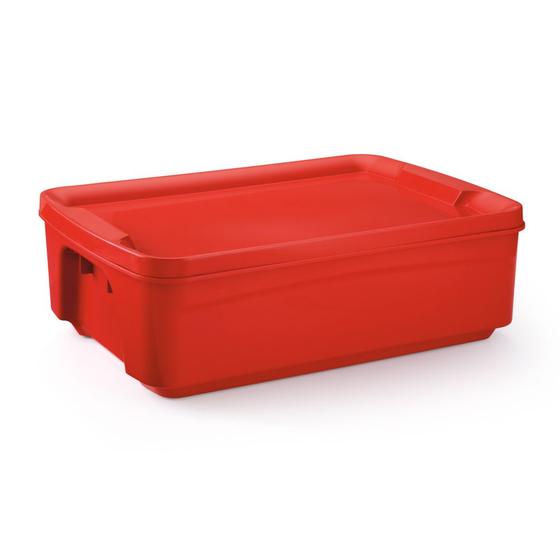 Imagem de Caixa Plastica Agraplast Pop 42 Litros 1018 Com rodinhas