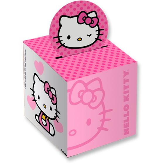 Imagem de Caixa Pop Up - Hello Kitty Rosa - 8 unidades - Festcolor - Rizzo