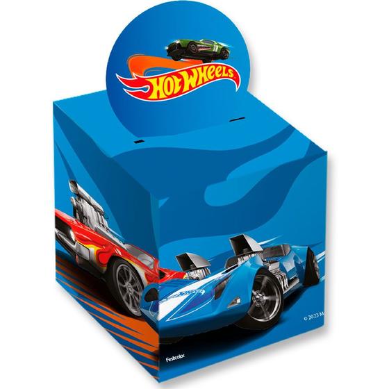 Imagem de Caixa Pop Up - Hot Wheels - 8 unidades - Festcolor - Rizzo