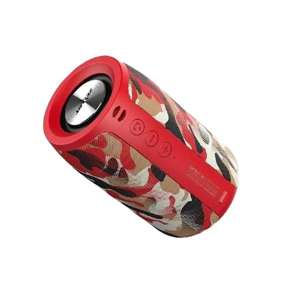 Imagem de Caixa Portátil Bluetooth 5.0 Sem Fio Subwoofer - Vermelho