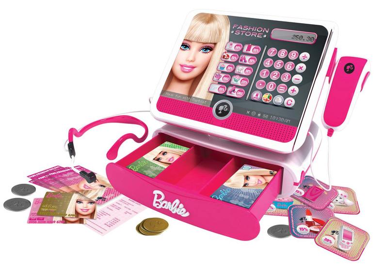 Imagem de Caixa Registradora Barbie Infantil Intek