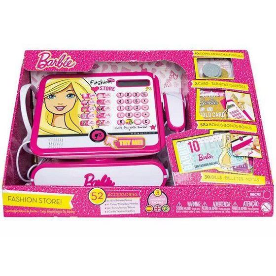 Imagem de Caixa Registradora Barbie Luxo FUN F0024-7