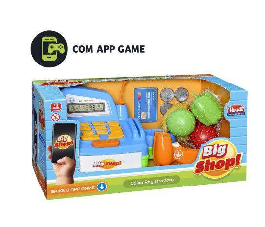 Imagem de Caixa Registradora Big Shop com Som e Luz (+ APP) - Usual Brinquedos