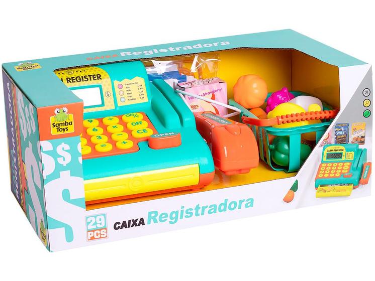 Imagem de Caixa Registradora Infantil 5514 Samba Toys