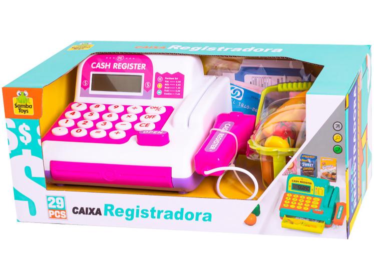 Imagem de Caixa Registradora Infantil 5515 Samba Toys
