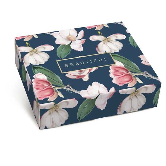 Imagem de Caixa Retangular Com Tampa/fundo Magnolia Beautiful M Un - Cromus