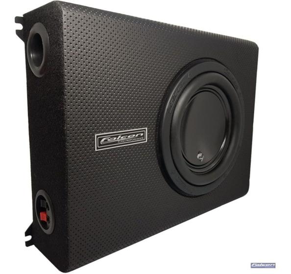 Caixa Slim Falcon Com Subwoofer De 8 160w Rms Mdf Xs160 Menor preço em Caixa Slim Falcon Com Subwoofer De 8 160w Rms Mdf Xs160