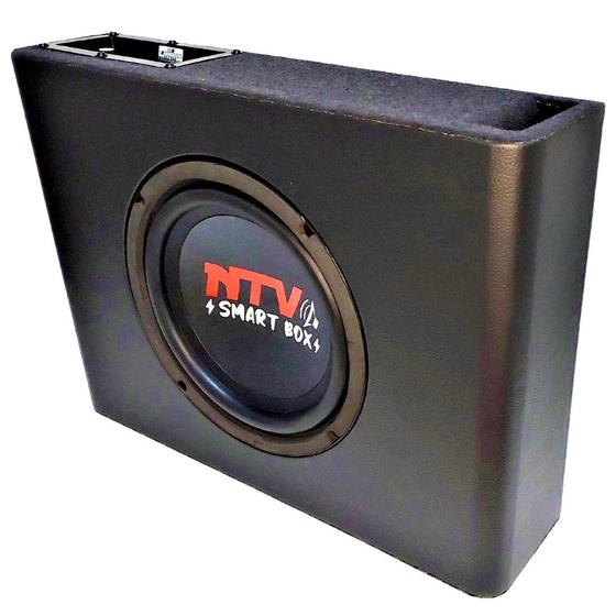 Caixa Som Amplificada Automotiva Slim Sub 8 Polegadas 200w - NTV SMART ...