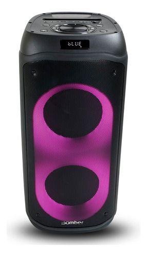 Imagem de Caixa Som Amplificada Bluetooth Bomber Party 1250 Usb 140rms Cor Preto 110v/240v