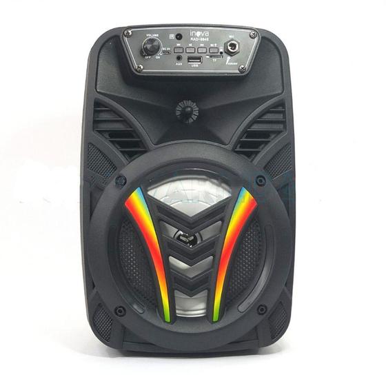 Caixa Som Residencial Bluetooth Portátil Potente Original - Inova Rad-8648 Menor preço em Caixa Som Residencial Bluetooth Portátil Potente Original - Inova Rad-8648