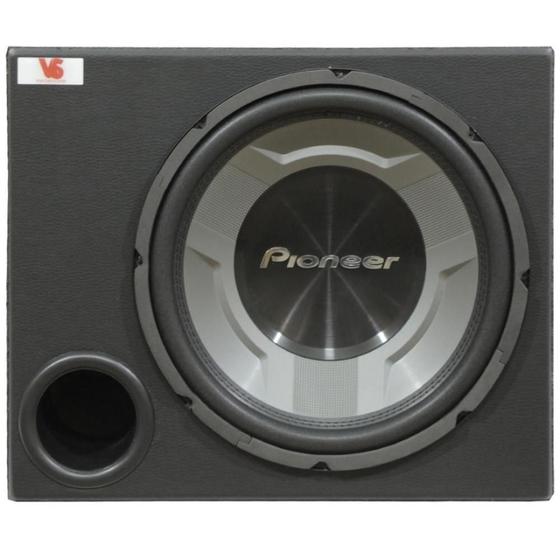 Imagem de Caixa Som Sub 12 Pioneer 350w Rms Ts-W3060br Dutada 4 Ohms