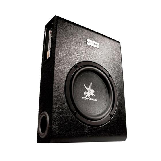 Caixa subwoofer amplificada corzus cxs200 slim 200w (fal 8) Menor preço em Caixa subwoofer amplificada corzus cxs200 slim 200w (fal 8)