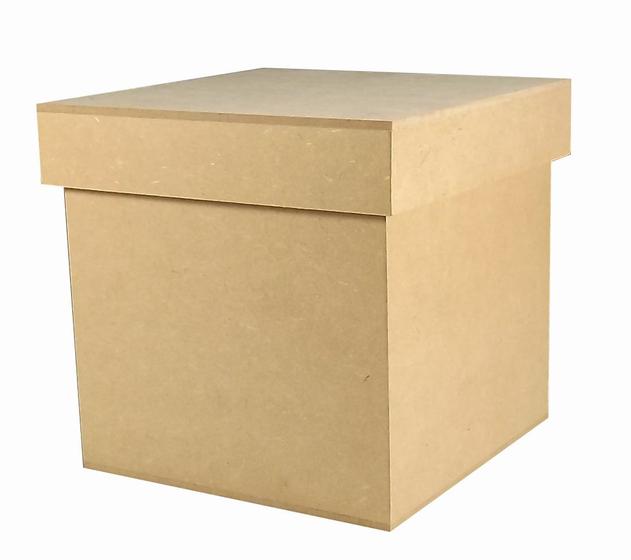 Caixa Tampa de Sapato em MDF Alta Reta 15,5x15,5x15,5cm Menor preço em Caixa Tampa de Sapato em MDF Alta Reta 15,5x15,5x15,5cm