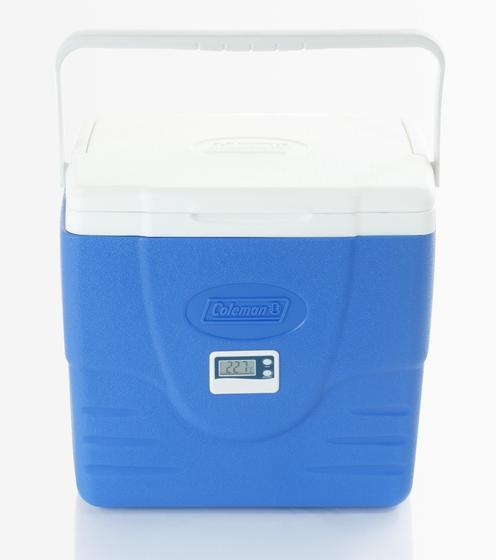 Imagem de Caixa Térmica 15 litros Cooler com termômetro digital Max Min com Certificado de Calibração
