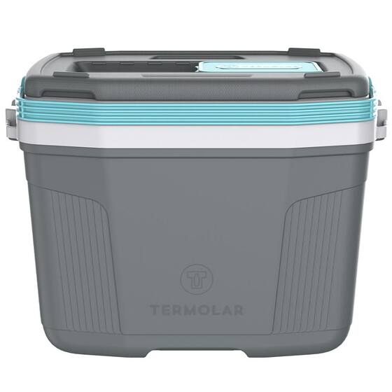 Caixa Térmica 32 Litros Termolar SUV 58542, Cinza e Azul