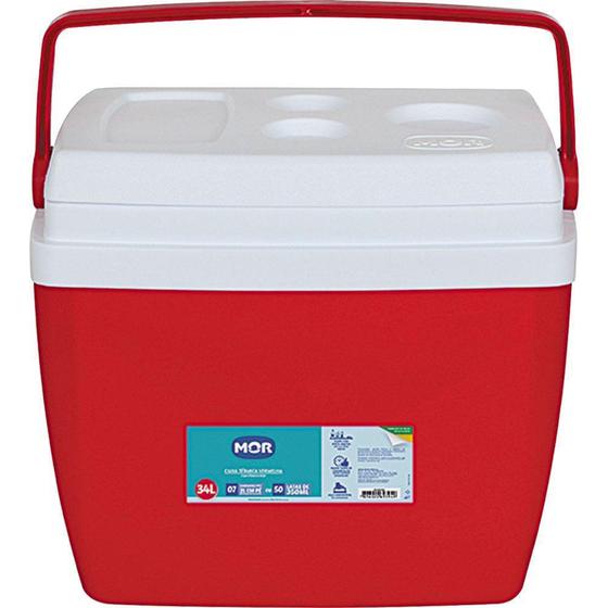 Caixa Termica 34L Mor Vermelho é boa?