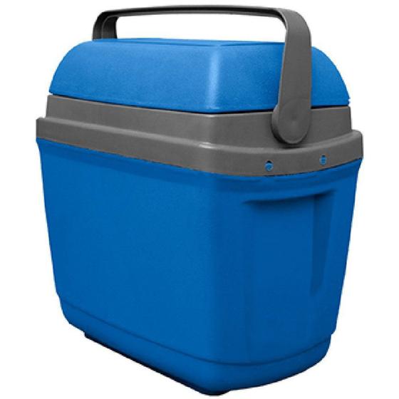 Caixa Térmica Azul e Cinza de 32L Menor preço em Caixa Térmica Azul e Cinza de 32L