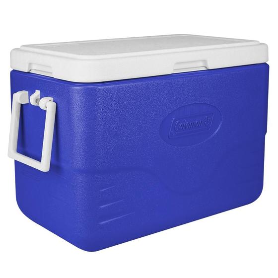 Imagem de Caixa Térmica Coleman Azul 26,5 Litros Cooler 28Qt P/ Praia