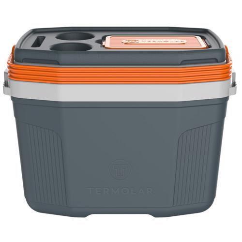 Caixa térmica cooler 20 litros cinza termolar Menor preço em Caixa térmica cooler 20 litros cinza termolar